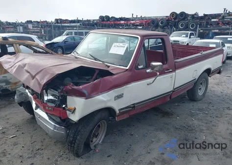 1990 Ford F150 from USA, damaged, VIN 1FTDF15Y7LNA48686